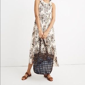 Madewell Medium Transport Tote Beaded Edition BNWT